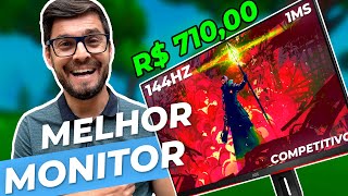 MELHOR MONITOR GAMER 144HZ  AOC HERO 24 144Hz IPS FreeSync 24G2BK [upl. by Ahsaet]