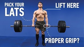 Build A Bigger Deadlift With Perfect Technique Conventional Form [upl. by Eimoan]