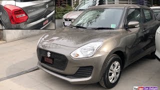 2018 Swift Vxi  Swift 2018 Vdi Model InteriorExterior Walkaround  Grey Colour [upl. by Lekim]