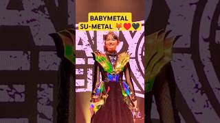 BABYMETAL SUMETAL SUPERPOWER 🦊♥️ babymetal electriccallboy FOXFEST ratatata [upl. by Gurl]