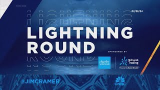 Lightning Round Cloudflare is a must hold onto stock says Jim Cramer [upl. by Ateekan]