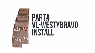 Westy Bravo  Clasico Leather Cabinet Tool Organizer Install [upl. by Sitnalta469]