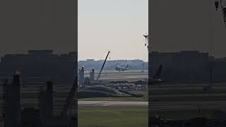 Ohare airport americanairlines ohare plane arrival [upl. by Helgeson]