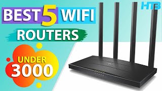 Top 5 Best Wi Fi Router Under 3000 in 2024 📡 Best Gigabit Router Under 3000 for Home amp Office [upl. by Einberger]