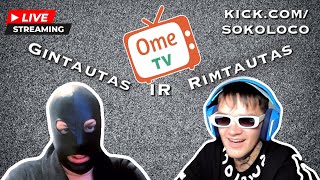 Rimtautas ir Gintautas vis dar vienišas bendrauja OmeTV [upl. by Ennaus423]