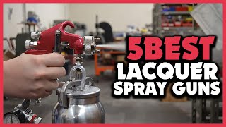 Top 5 Best Lacquer Spray Guns Review 2022 [upl. by Aseneg229]