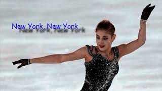 Aliona Kostornaia  Short Program music 20212022  New York New York [upl. by Assetal]