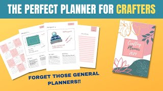 The Perfect Planners for crafters is HERE [upl. by Airamanna]