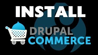 How to install drupal8 COMMERCE the easy way with Ludwig not composer [upl. by Gilbart]