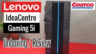 Lenovo IdeaCentre 5 Gaming Desktop  Unboxing amp Review [upl. by Nahem719]