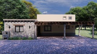 Casa 3 Rec y estudio lote 384 m2 Magnolia Res San Miguel de Allende [upl. by Dnalsor]