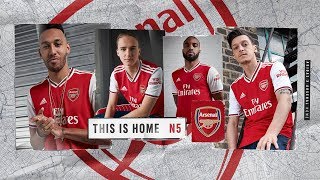 adidas x Arsenal  Introducing the Arsenal 201920 home jersey [upl. by Quenna]