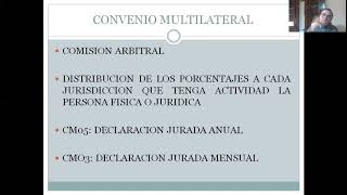 23 Ingresos Brutos y Convenio Multilateral [upl. by Raphaela]