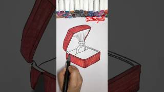 Ring ASMR coloring💍 asmr satisfy coloring ring weddingring [upl. by Arehs]