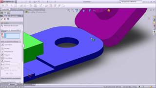 10 Ensamblajes segunda parte Tutoriales básicos de SolidWorks 2010 [upl. by Danella128]