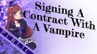 Signing a Contract With a Vampire [upl. by Williamson]