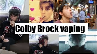 Colby Brock vaping part 2 [upl. by Leugimesoj]