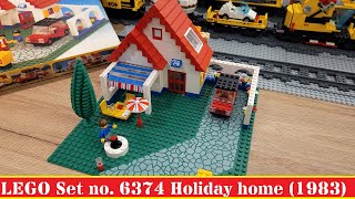 LEGO set no 6374 Holiday home lego [upl. by Faline493]