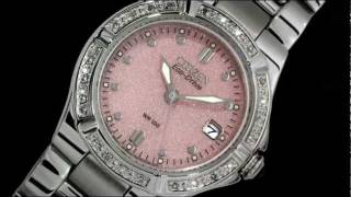 Paula Creamer TV Ad Citizen EcoDrive Pink Riva EW089058X [upl. by Nalac]