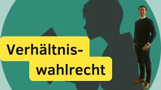 Verhältniswahlrecht [upl. by Kegan]