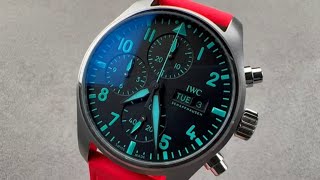 2023 IWC Pilots Watch Chronograph MercedesAMG Petronas Formula One Team Edition 388114 IWC Review [upl. by Drobman]