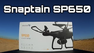 Snaptain SP650 A Good Performing Wifi FPV Drone 12 minute flight time x 2 👍👍 [upl. by Sylvie]