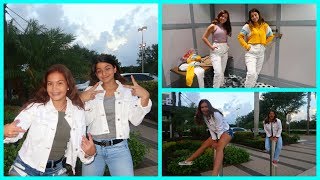 SHOPPING TWINS OUTFITS WITH KEILLY  SISTERFOREVERVLOGS 531 [upl. by Thia]