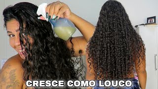 CABELO CRESCE EM 10 DIAS COM APENAS 2 INGREDIENTES MÁGICOS [upl. by Culliton]