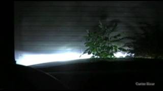 Driving at Night with the HID  Xenon Headlights [upl. by Anizor]