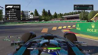 F1 24  F05 Div 2 R2  SpaFrancorchamps [upl. by Levon]