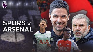 An Intense Classic Like Youve Never Seen It Before  Spurs 23 Arsenal 202324  PL Raw [upl. by Ailimat]