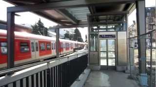 FrankfurtMain  Rödelheim Bahnhof 17032012 Full HD [upl. by Kotz]