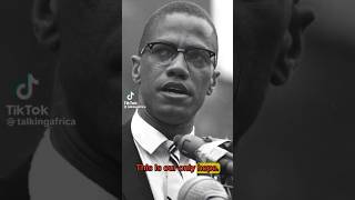 Malcolm X Africa must become strong [upl. by Lumbye]