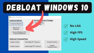 How to Remove Bloatware from Windows 10  In 3 minutes  2024 [upl. by Ayanat600]