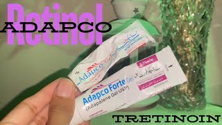 Adapco Cream Tretinoin uses uses  side effects of adapco and skin A cream [upl. by Maidel821]