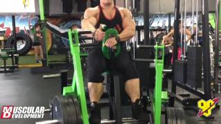 Dallas McCarvers 6 Week Out Back Workout [upl. by Ahlgren]