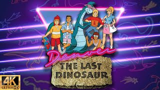 Denver the Last Dinosaur Remastered Intro in 4K  Денвер — последний динозавр ENG [upl. by Assylla]