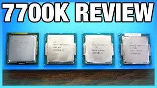 Intel i77700K Review Gaming Rendering Temps amp Overclocking [upl. by Ever]