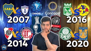 FINAL FOUR CONMEBOL CONCACAF 2024¿Y SI se HUBIESE JUGADO DESDE 2002¿CUÁLES SERÍAN los CAMPEONES [upl. by Ainsley]