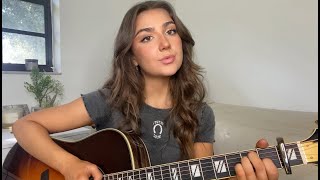 Hard Place  HER acoustic cover by Katie Lowe [upl. by Ahsilaf]