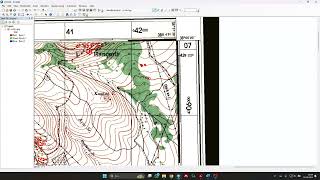 ArcMap Pafta Koordinatlandırma ve Referans Atama İşlemleri Georeferencing Define Projection [upl. by Llydnek]