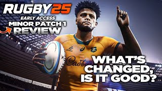 RUGBY 25 Gameplay Update 1 Thoughts [upl. by Coleville]