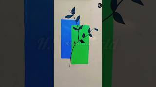 Wall panting youtube diy youtuber craft shortsviral short trendingshorts viralvideo panting [upl. by Sundin]