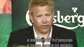 Peter Schmeichel e as recordações do Sporting [upl. by Dahaf]