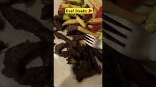 😋🥩 foodserene food beefsteak frenchfries trendingshorts foodstagram foodies foodshorts [upl. by Salomon]