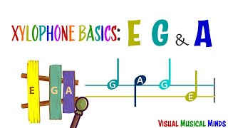 Xylophone Basics E G amp A [upl. by Kenric]