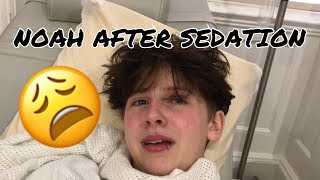 NOAH AFTER SEDATION FTM EGG FREEZING  NOAHFINNCE [upl. by Aivatra]