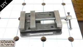 DIY Heavy Duty Drill Press Vise [upl. by Sirovaj55]