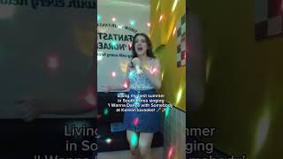 I wanna dance with somebody  Korean Karaoke [upl. by Aved]