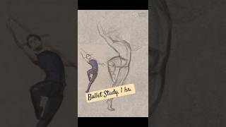 Ballerina Art Study shorts [upl. by Davidoff712]